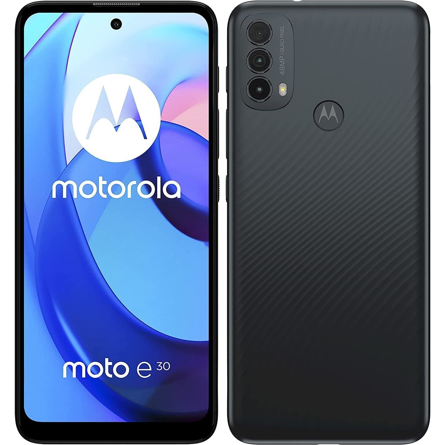 Motorola,Motorola Moto E30 - UK-SIM-Free Smartphone(Dual Sim,6.5" HD, Android 11, 4G,RAM 2GB, 32GB) - Mineral Gray - Gadcet.com
